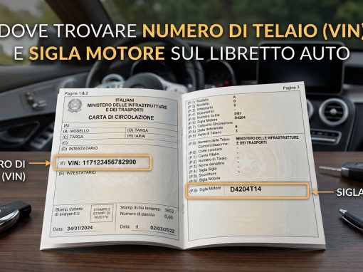 numero telaio